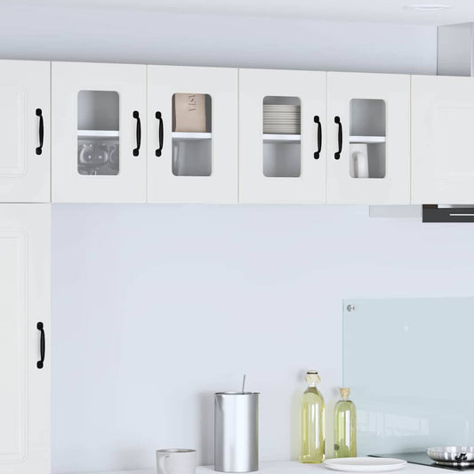 vidaXL Πάνελ πλυντηρίου πιάτων Kalmar 2 pcs Λευκό 60 x 31 x 40 εκ