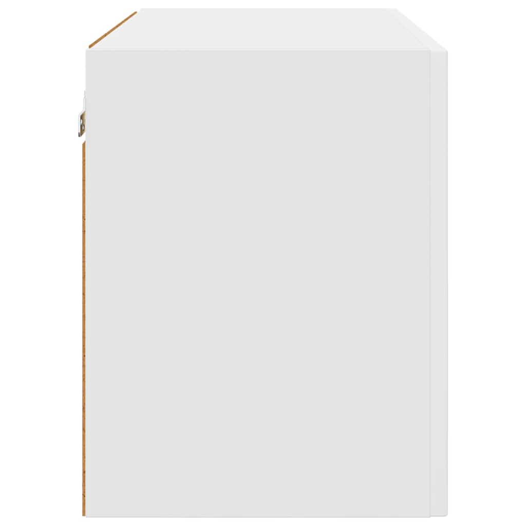 vidaXL Κρεμαστό ντουλάπι κουζίνας με ράφι 2 pcs Λευκό 60 x 31 x 40 εκ