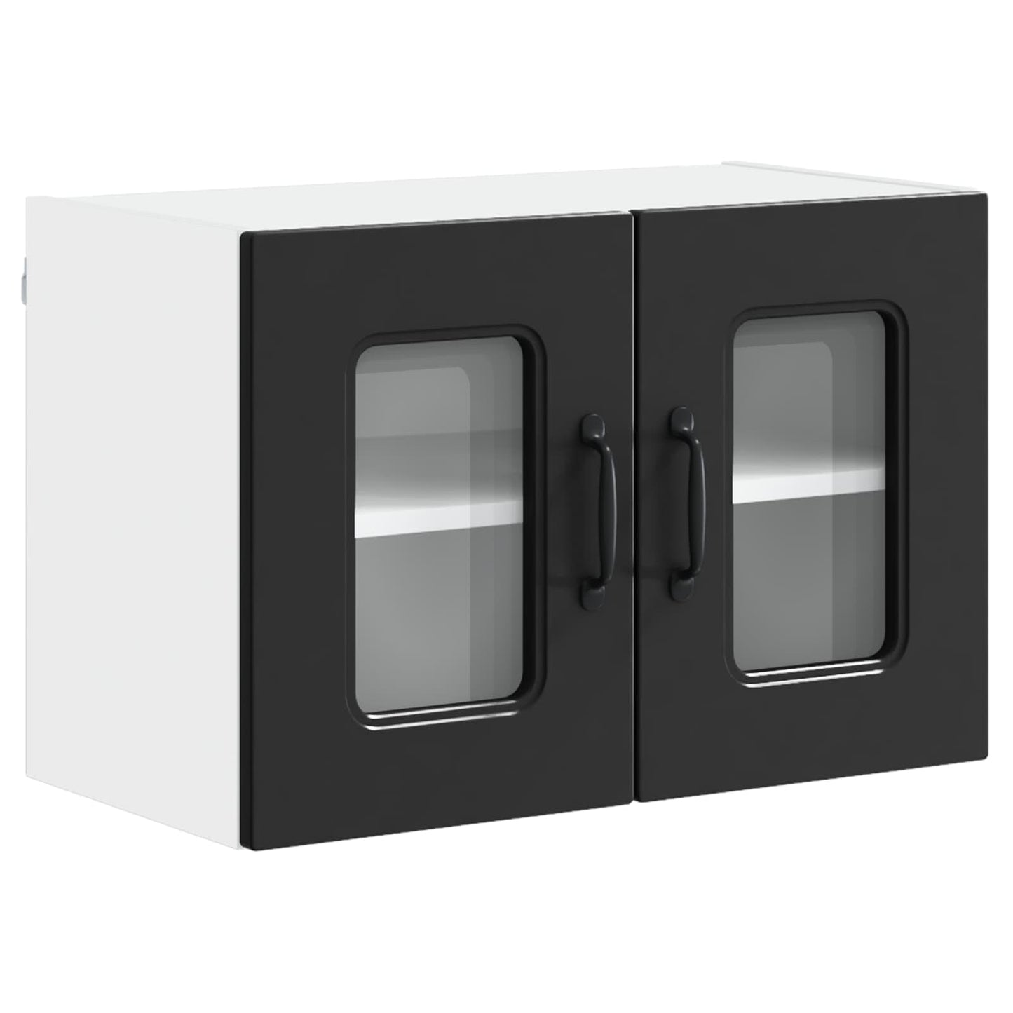 vidaXL Πάνελ πλυντηρίου πιάτων Kalmar Μαύρο 60 x 31 x 40 εκ