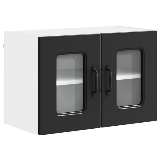 vidaXL Πάνελ πλυντηρίου πιάτων Kalmar Μαύρο 60 x 31 x 40 εκ