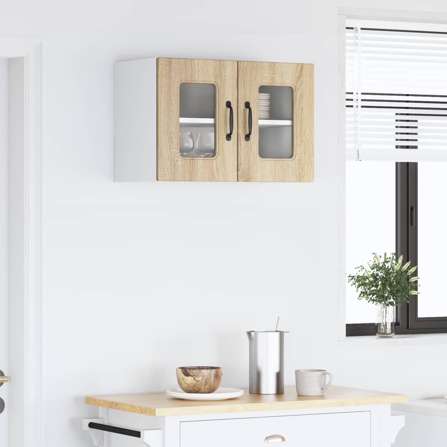 vidaXL Πάνελ πλυντηρίου πιάτων Kalmar Δρύς Sonoma 60 x 31 x 40 εκ