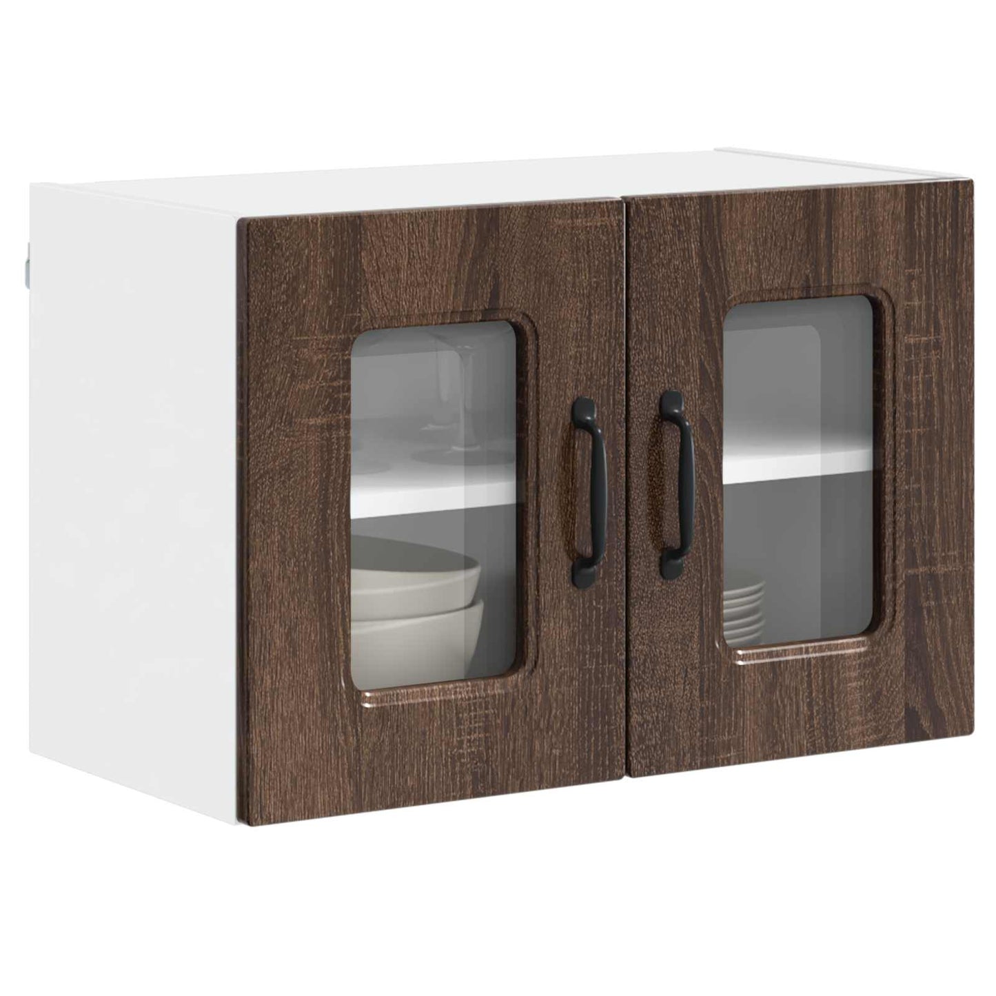 vidaXL Πάνελ πλυντηρίου πιάτων Kalmar Καφέ δρυς 60 x 31 x 40 εκ