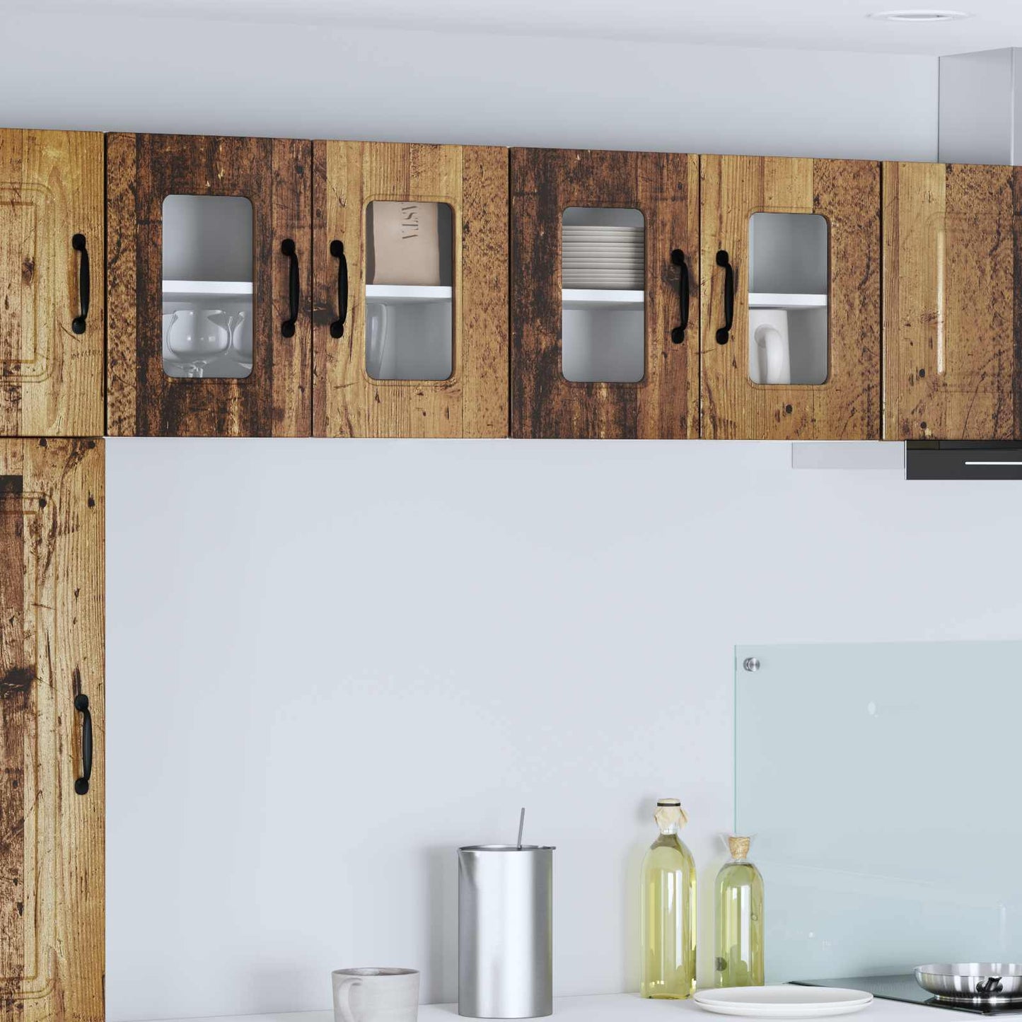 vidaXL Ντουλάπα Κουζίνας Kalmar Παλιό ξύλο 60 x 31 x 40 εκ