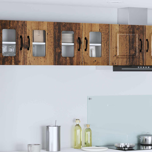 vidaXL Πάνελ πλυντηρίου πιάτων Kalmar Παλιό ξύλο 60 x 31 x 40 εκ