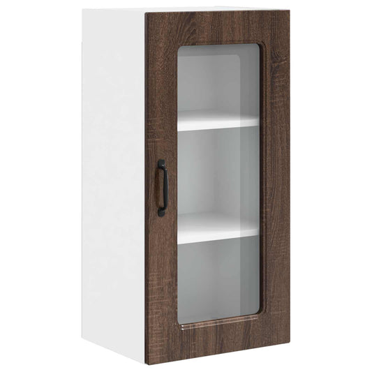 vidaXL Πάνελ πλυντηρίου πιάτων Kalmar Καφέ δρυς 40 x 31 x 80 εκ.