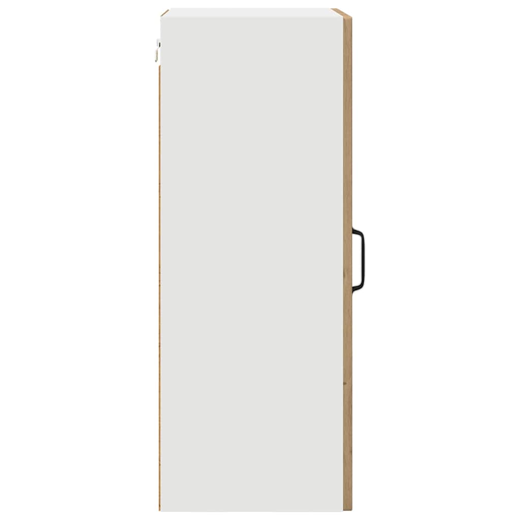 vidaXL Κρεμαστό ντουλάπι κουζίνας 2 pcs Artisan Oak 40 x 31 x 80 εκ.