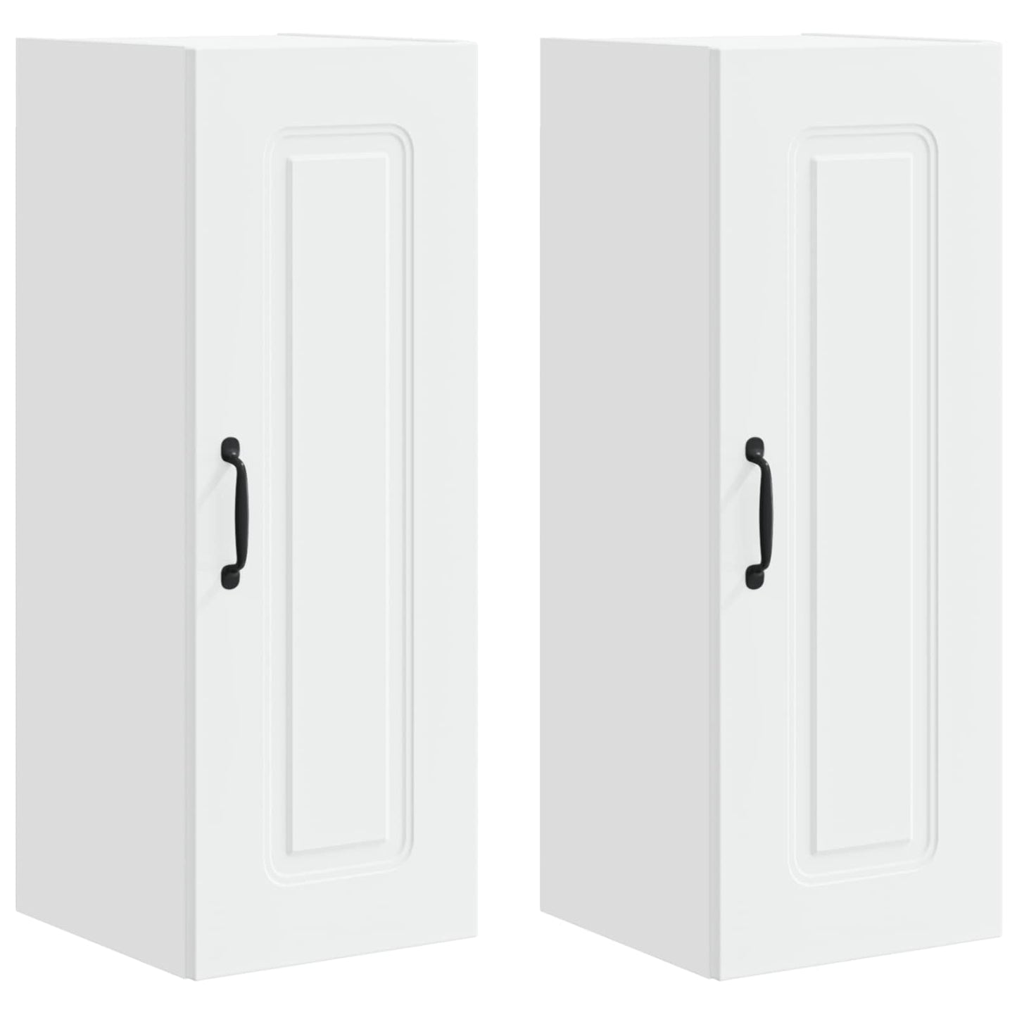 vidaXL Πάνελ πλυντηρίου πιάτων Kalmar 2 pcs Λευκό 30 x 31 x 80 εκ.