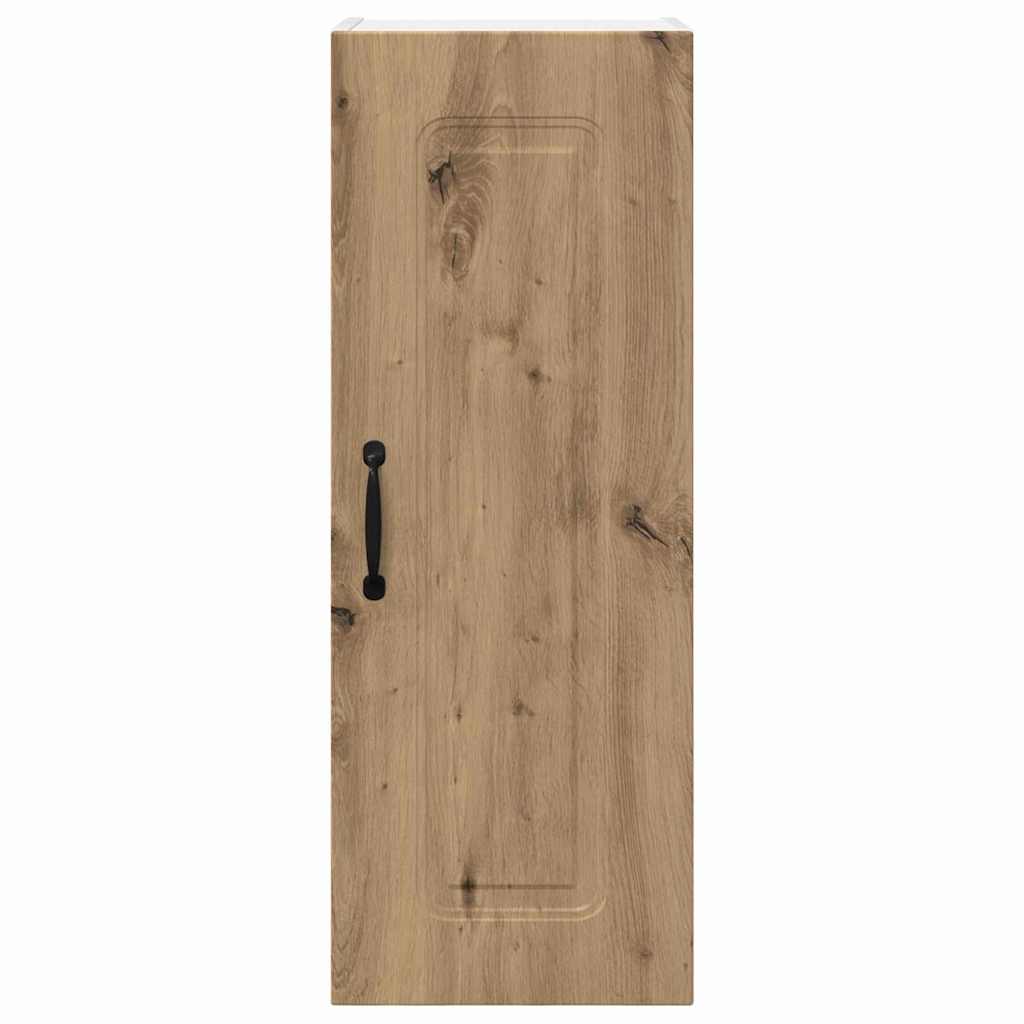 vidaXL Κρεμαστό ντουλάπι κουζίνας με ράφι Artisan Oak 30 x 31 x 80 εκ.