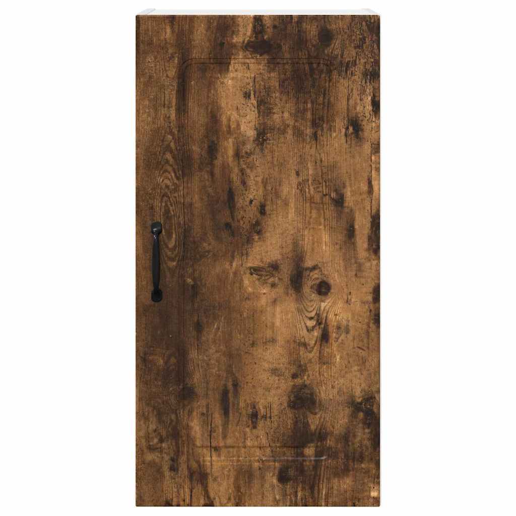 vidaXL Κρεμαστό ντουλάπι κουζίνας Καπνιστό Δρύς 40 x 31 x 80 εκ.