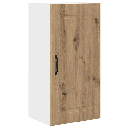 vidaXL Κρεμαστό ντουλάπι κουζίνας με ράφι Artisan Oak 40 x 31 x 80 εκ.