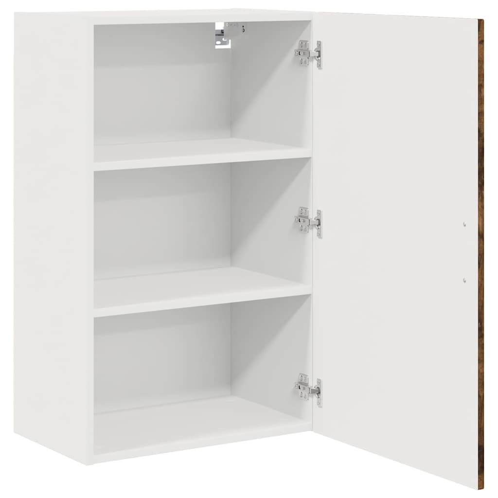 vidaXL Κρεμαστό ντουλάπι κουζίνας Καπνιστό Δρύς 50 x 31 x 80 εκ.