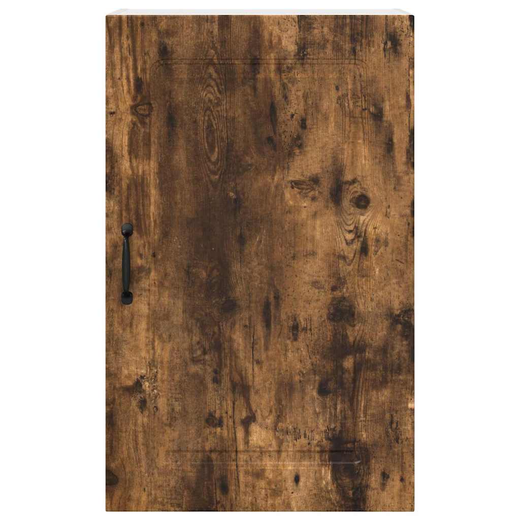 vidaXL Κρεμαστό ντουλάπι κουζίνας Καπνιστό Δρύς 50 x 31 x 80 εκ.