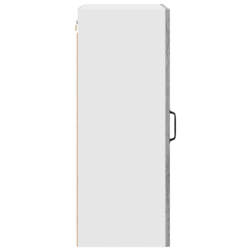 vidaXL Κρεμαστό ντουλάπι κουζίνας Γκρίζο Σονομα 50 x 31 x 80 εκ.