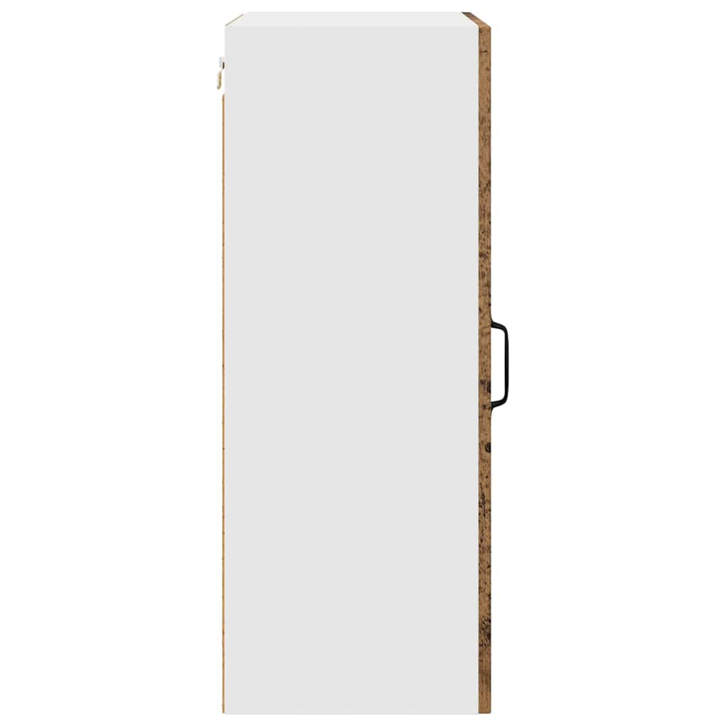 vidaXL Κρεμαστό ντουλάπι κουζίνας με ράφι Παλιό Ξύλο 50 x 31 x 80 εκ.