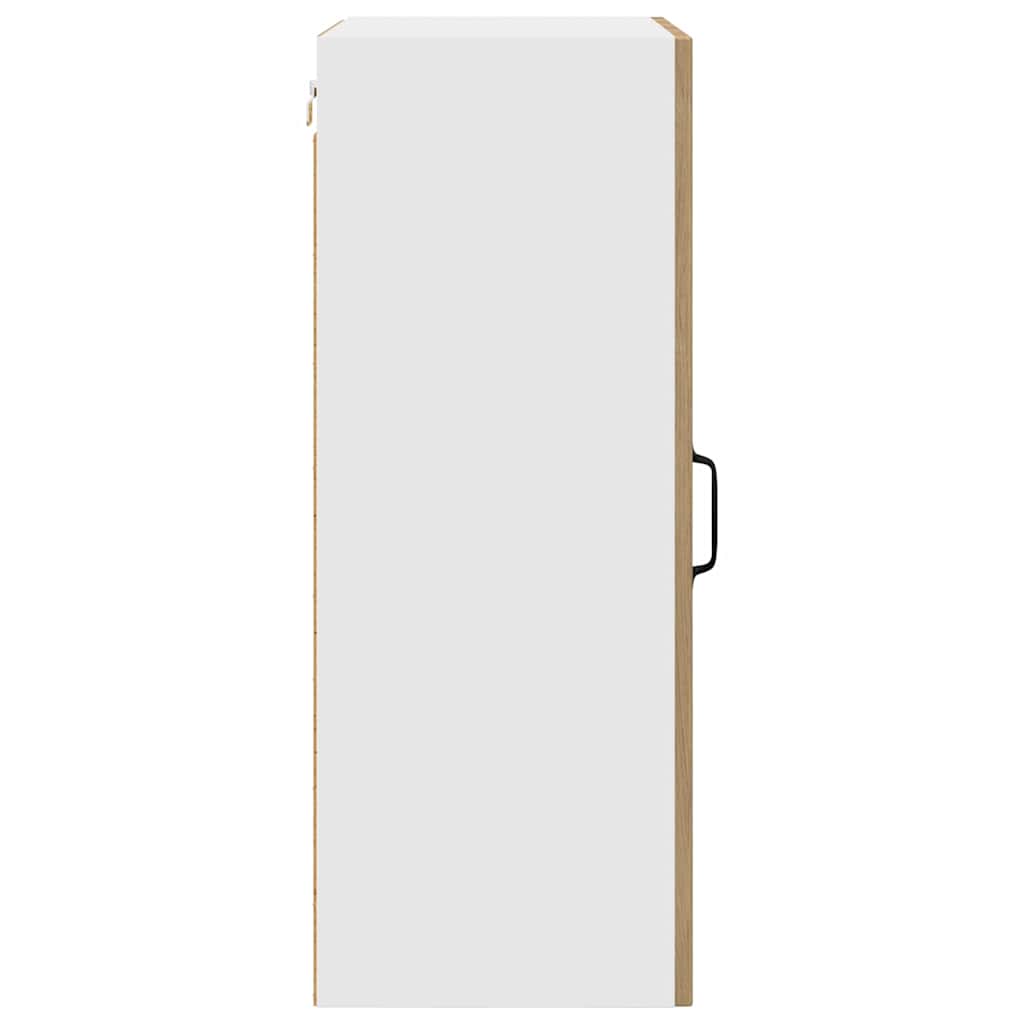 vidaXL Κρεμαστό ντουλάπι κουζίνας με ράφι Artisan Oak 50 x 31 x 80 εκ.