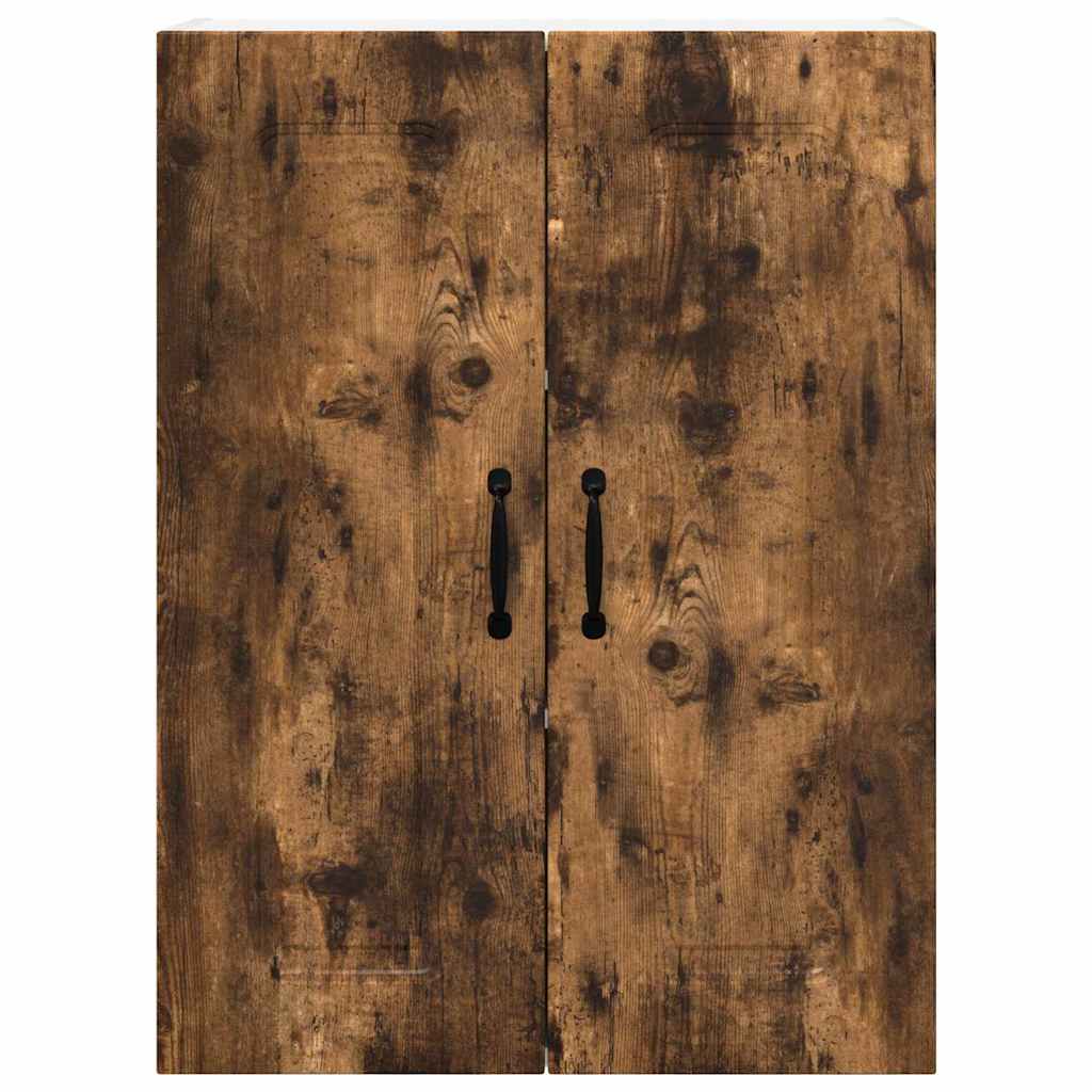 vidaXL Κρεμαστό ντουλάπι κουζίνας Καπνιστό Δρύς 60 x 31 x 80 εκ.