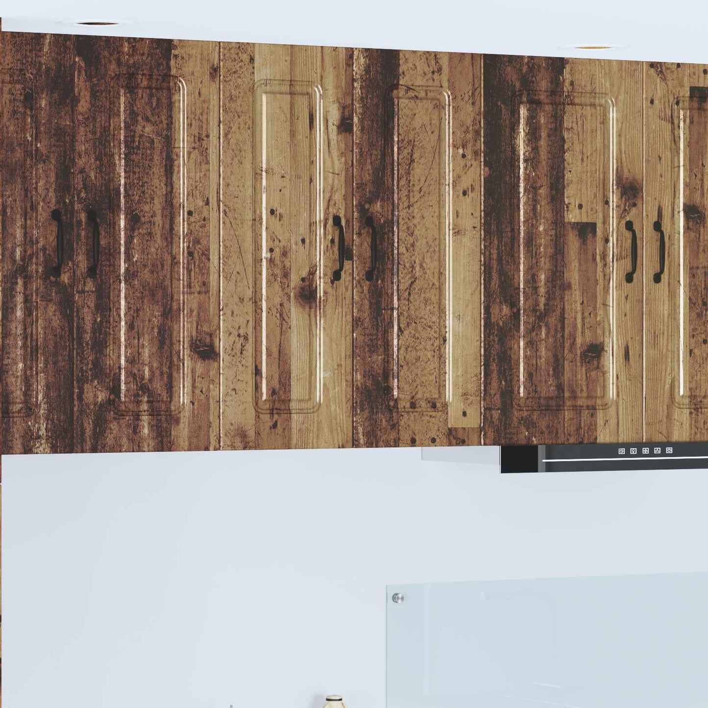 vidaXL Πάνελ πλυντηρίου πιάτων Kalmar Παλιό ξύλο 60 x 31 x 80 εκ.