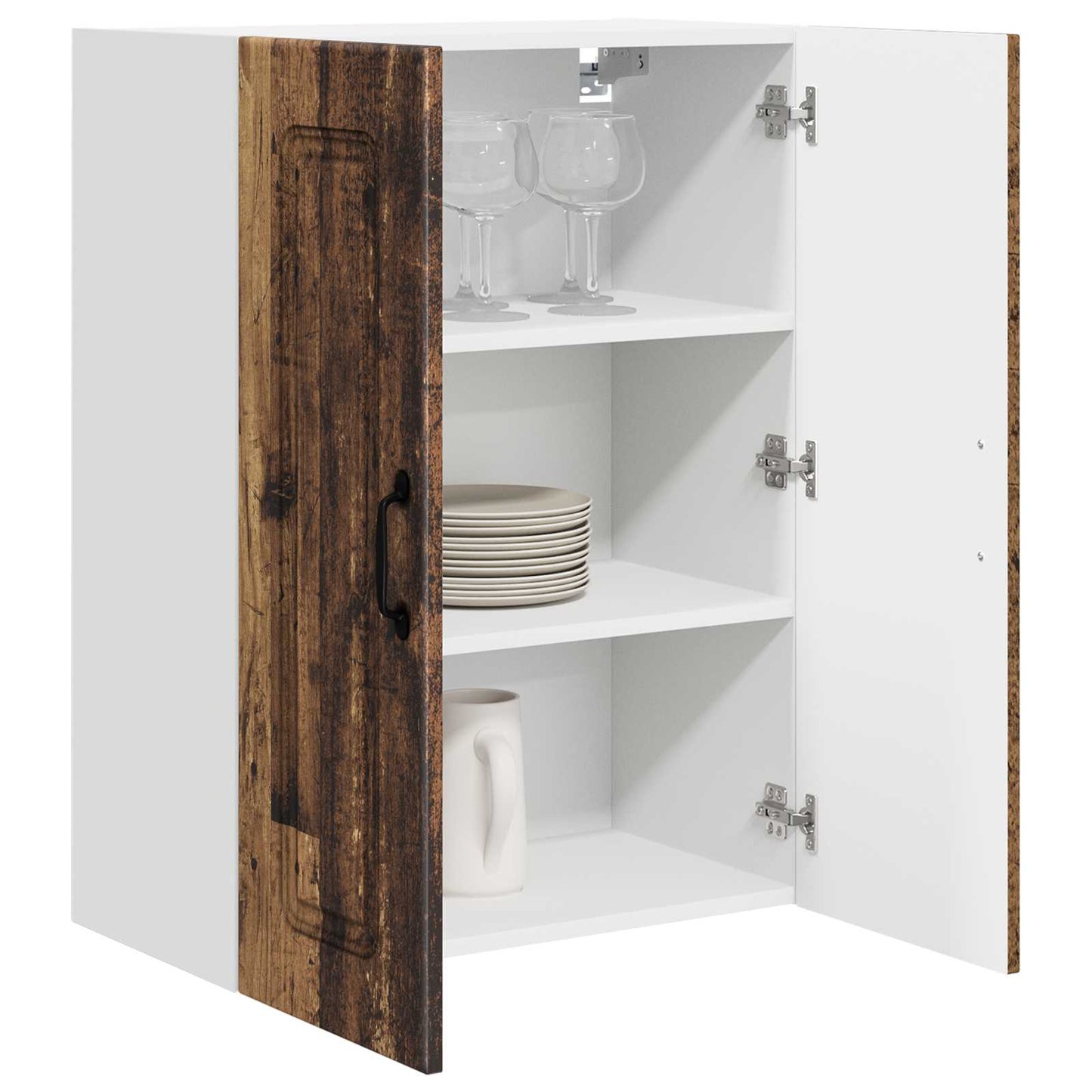 vidaXL Πάνελ πλυντηρίου πιάτων Kalmar Παλιό ξύλο 60 x 31 x 80 εκ.
