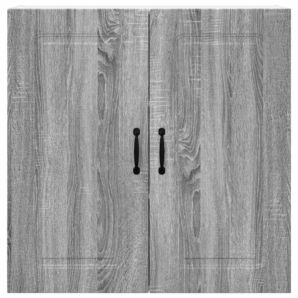 vidaXL Κρεμαστό ντουλάπι κουζίνας Γκρίζο Σονομα 80 x 31 x 80 εκ.