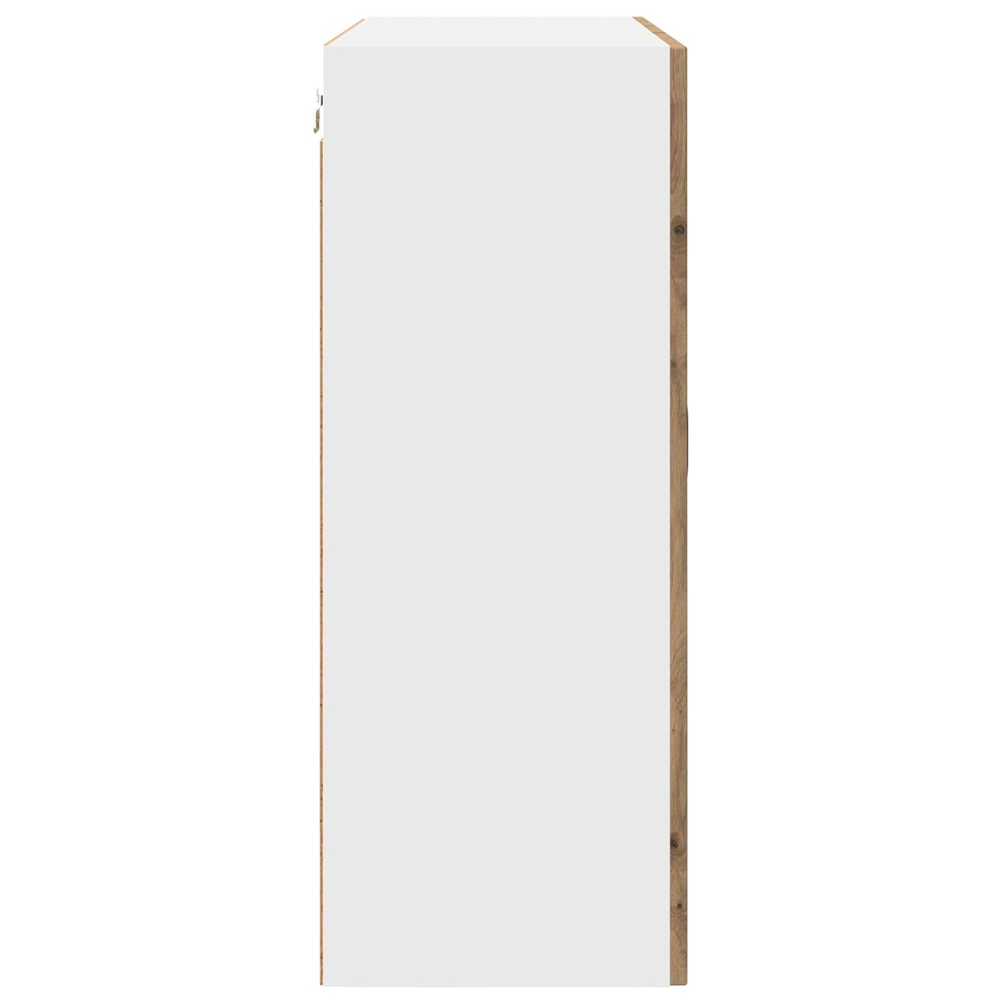 vidaXL Κρεμαστό ντουλάπι κουζίνας με ράφι Artisan Oak 80 x 31 x 80 εκ.