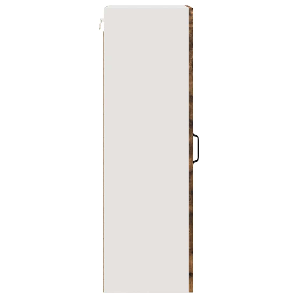 vidaXL Κρεμαστό ντουλάπι κουζίνας Καπνιστό Δρύς 40 x 31 x 100 εκ.