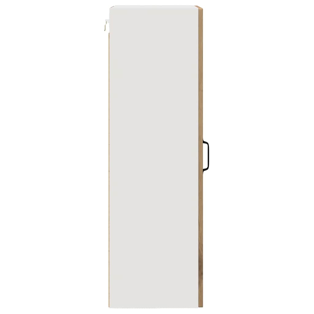 vidaXL Κρεμαστό ντουλάπι κουζίνας Artisan Oak 40 x 31 x 100 εκ.