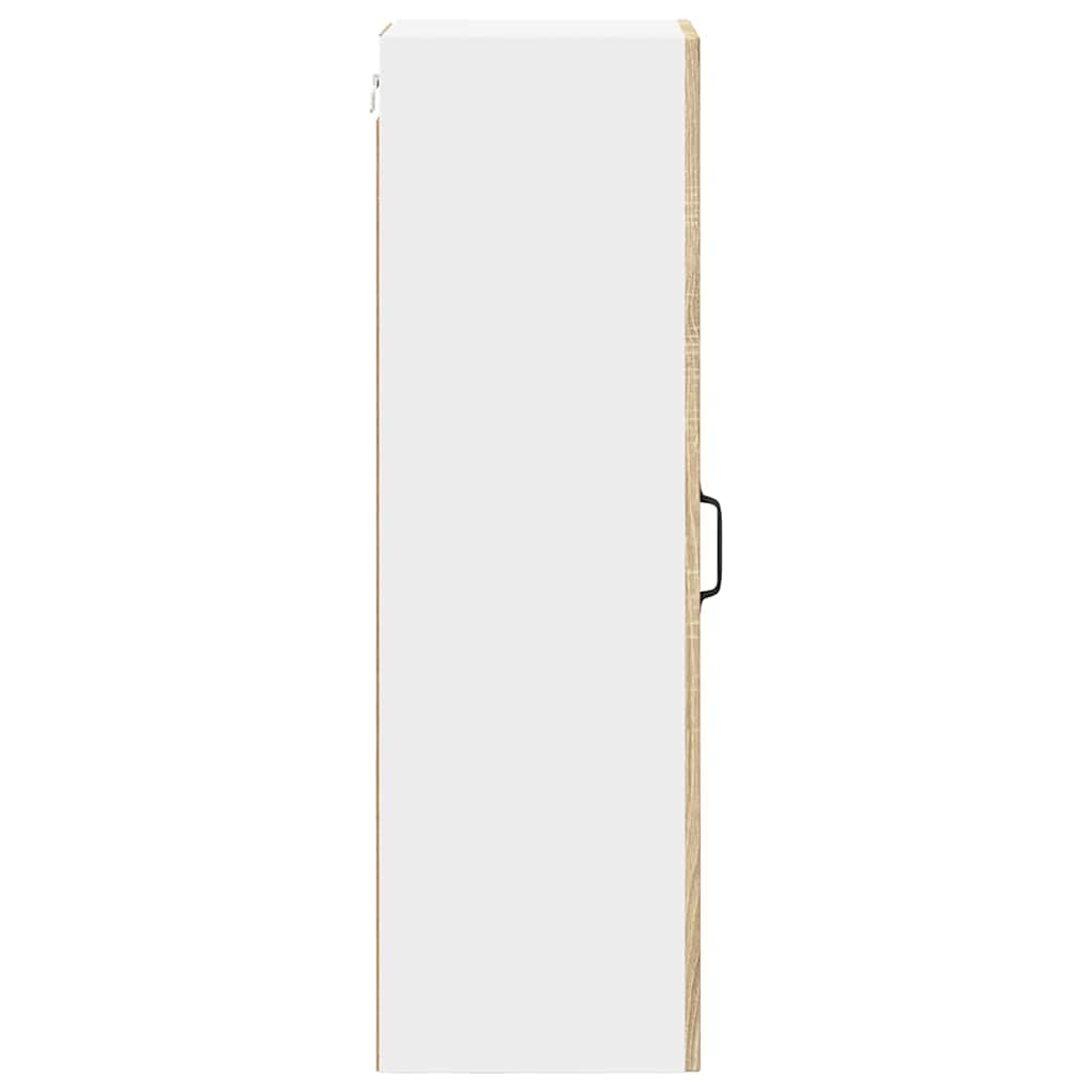 vidaXL Κρεμαστό ντουλάπι κουζίνας Δρύς Sonoma 30 x 31 x 100 εκ.