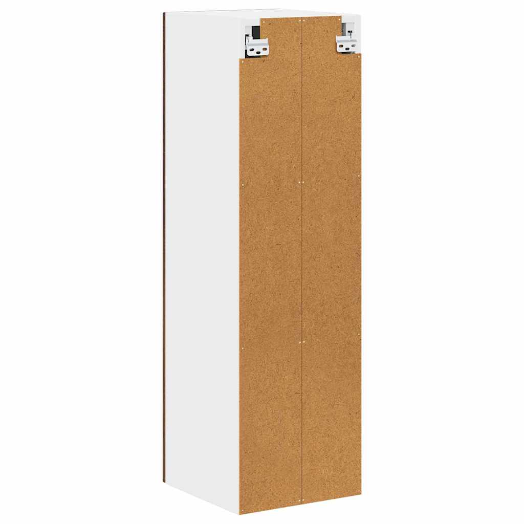 vidaXL Κρεμαστό ντουλάπι κουζίνας με ράφι Καφέ δρυς 30 x 31 x 100 εκ.