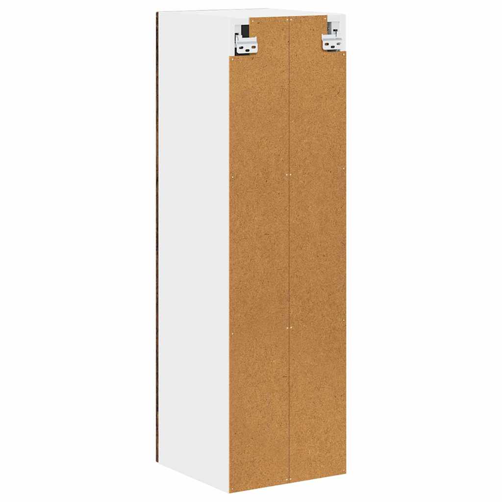 vidaXL Κρεμαστό ντουλάπι κουζίνας με ράφι Παλιό Ξύλο 30 x 31 x 100 εκ.