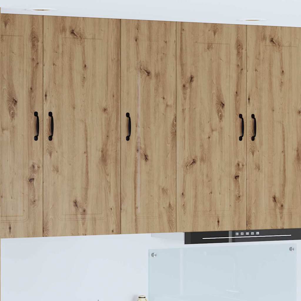 vidaXL Κρεμαστό ντουλάπι κουζίνας Artisan Oak 30 x 31 x 100 εκ.