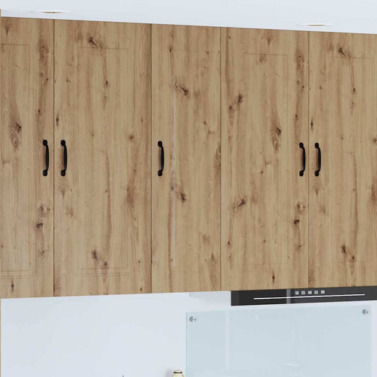 vidaXL Κρεμαστό ντουλάπι κουζίνας Artisan Oak 30 x 31 x 100 εκ.