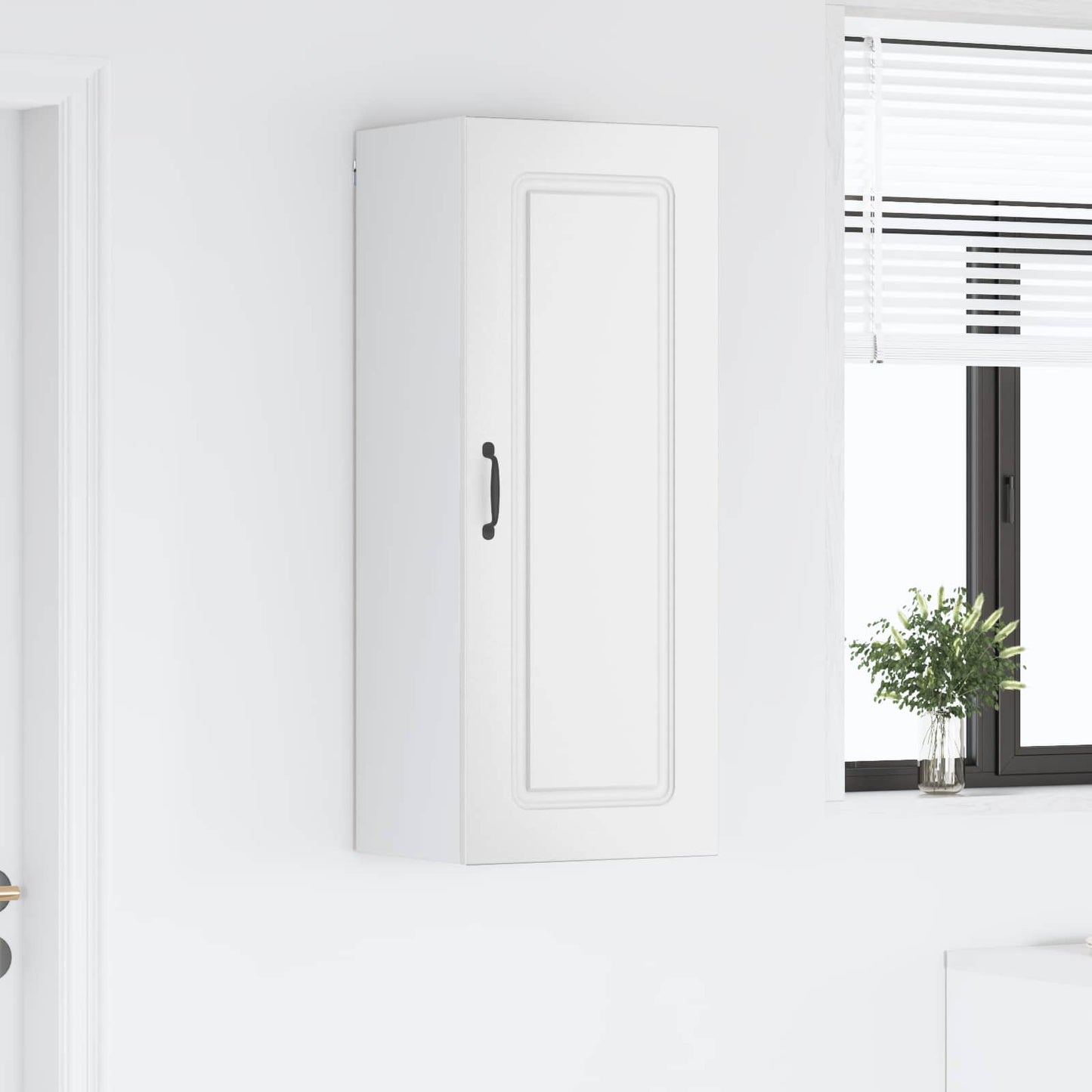vidaXL Πάνελ πλυντηρίου πιάτων Kalmar Λευκό 40 x 31 x 100 εκ.