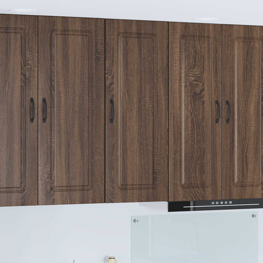 vidaXL Πάνελ πλυντηρίου πιάτων Kalmar Καφέ δρυς 40 x 31 x 100 εκ.
