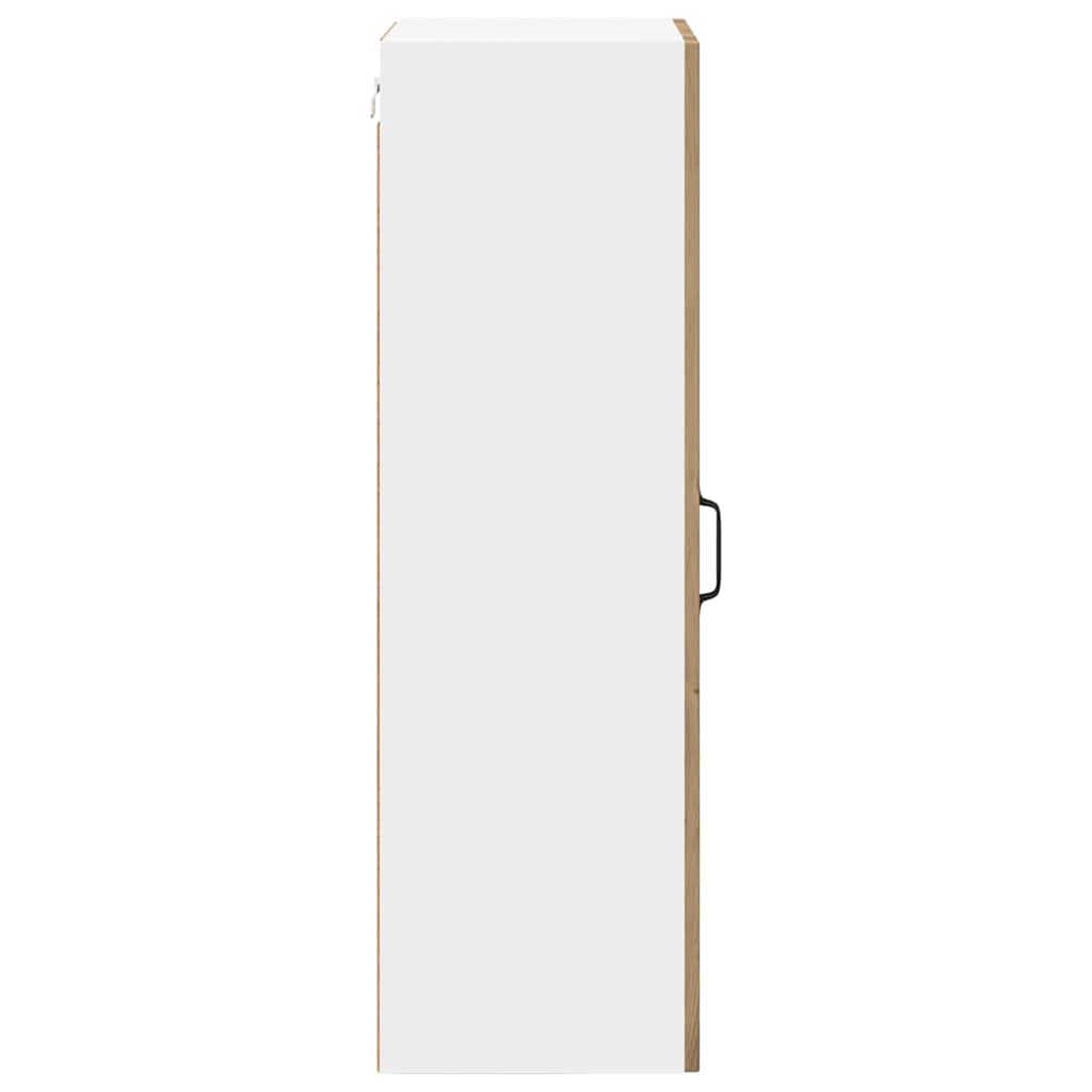 vidaXL Κρεμαστό ντουλάπι κουζίνας Artisan Oak 40 x 31 x 100 εκ.