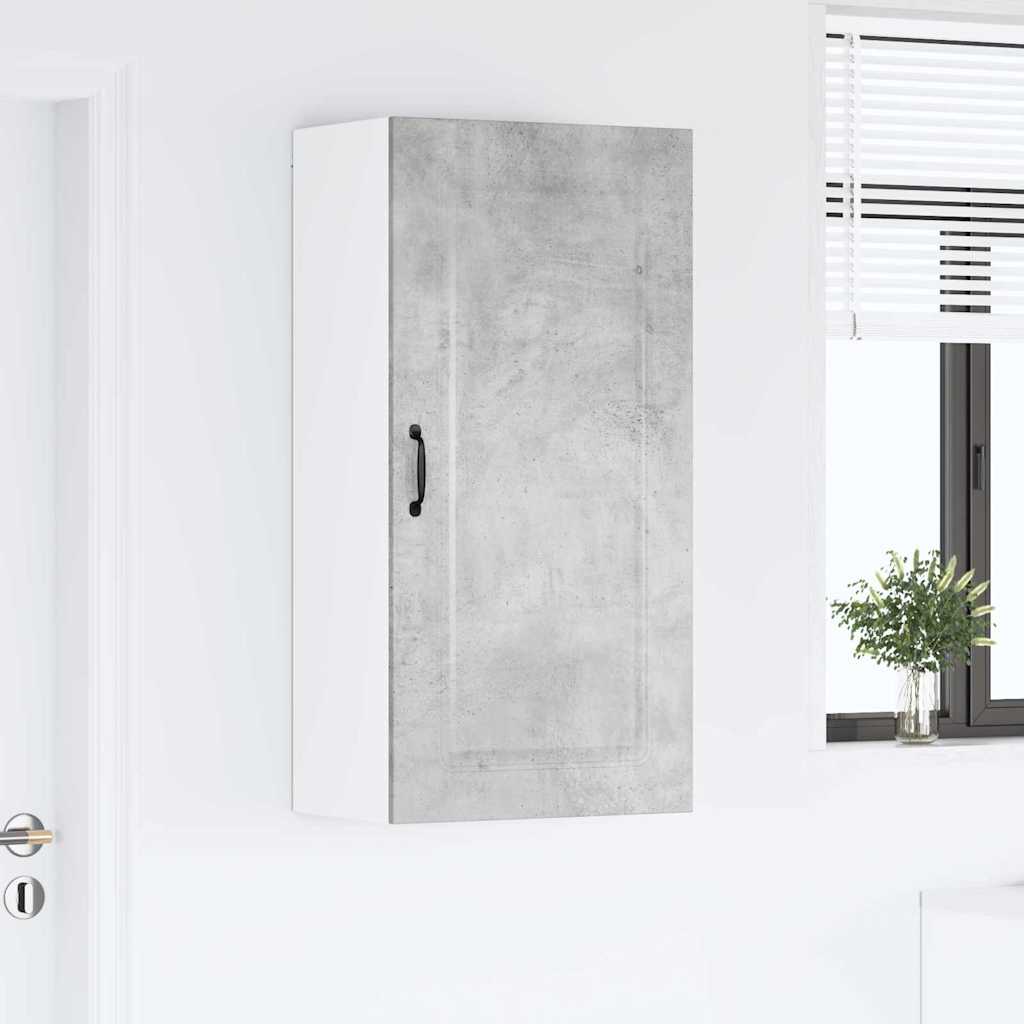 vidaXL Κρεμαστό ντουλάπι κουζίνας Σκυρόδεμα Γκρι 50 x 31 x 100 εκ.