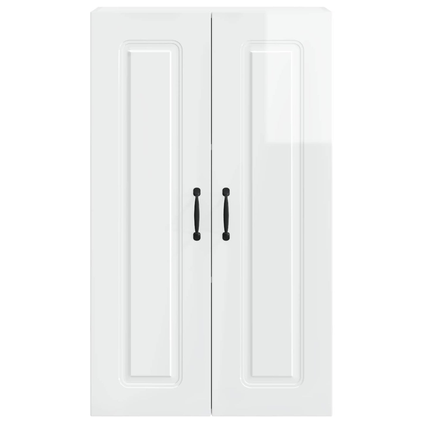 vidaXL Πάνελ πλυντηρίου πιάτων Kalmar Υψηλής γυαλάδας λευκό