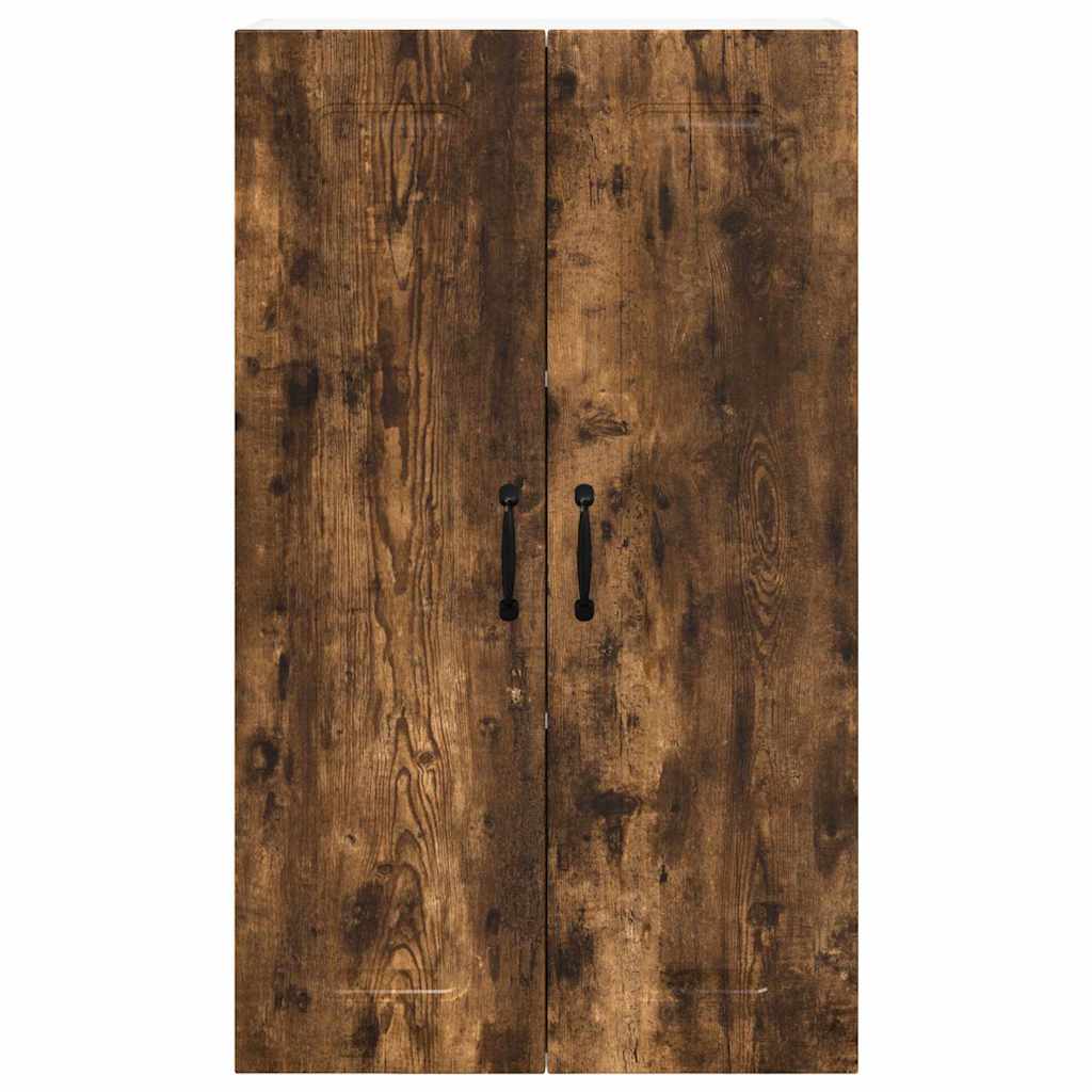 vidaXL Κρεμαστό ντουλάπι κουζίνας Καπνιστό Δρύς 60 x 31 x 100 εκ.