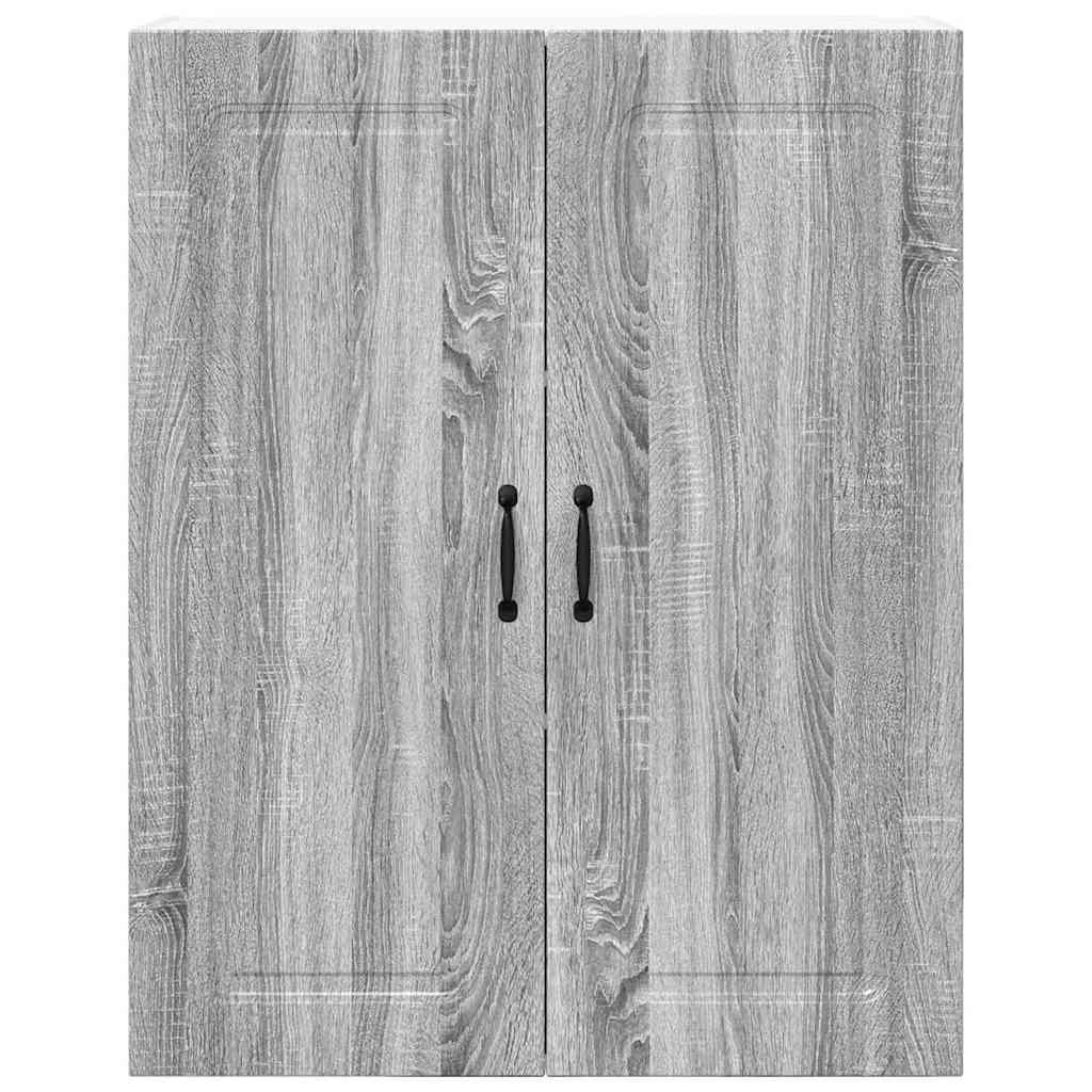 vidaXL Κρεμαστό ντουλάπι κουζίνας Γκρίζο Σονομα 80 x 31 x 100 εκ.