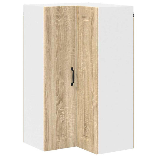 vidaXL Κρεμαστό ντουλάπι κουζίνας Δρύς Sonoma 57 x 57 x 100 εκ.