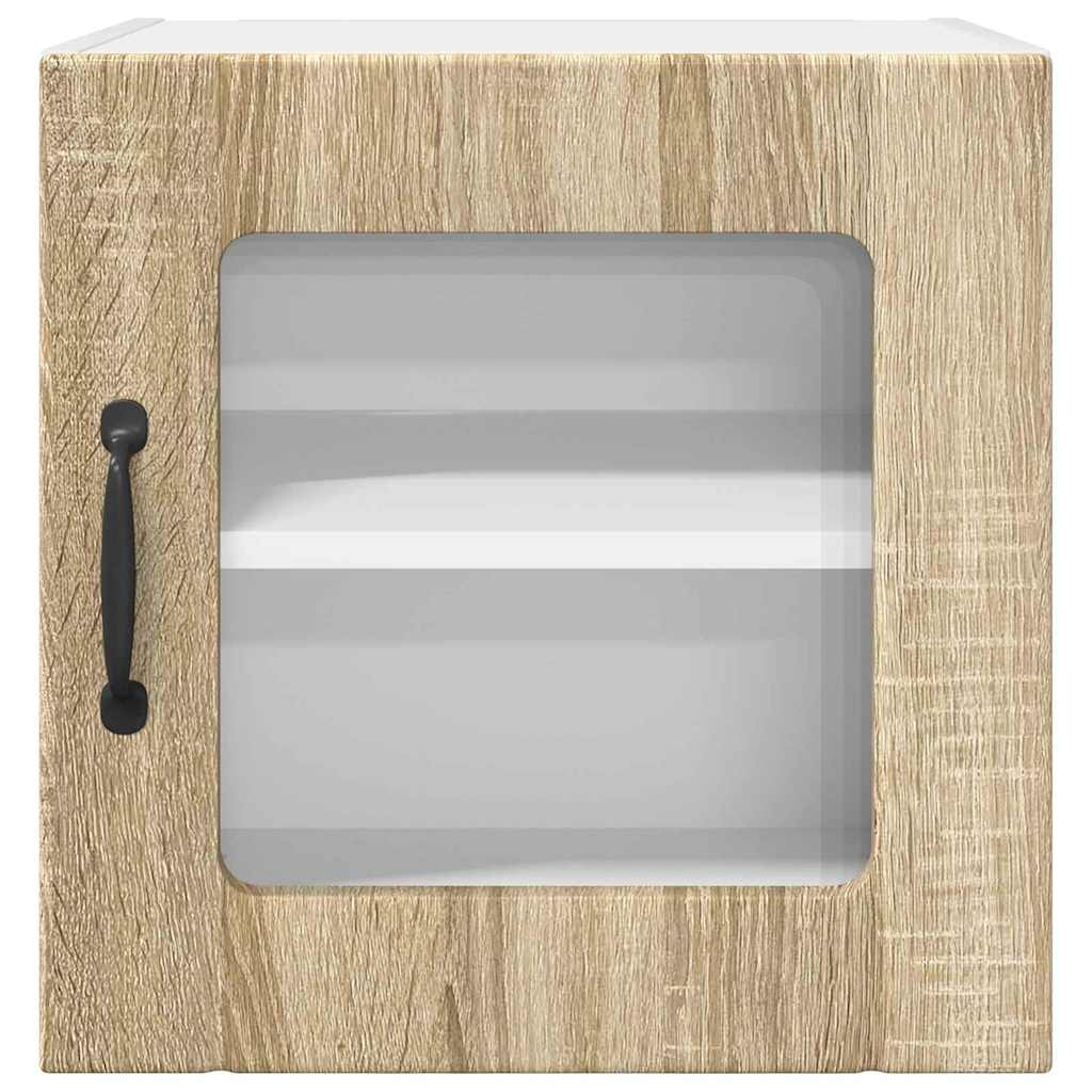 vidaXL Κρεμαστό ντουλάπι κουζίνας 2 pcs Δρύς Sonoma 40 x 31 x 40 εκ.