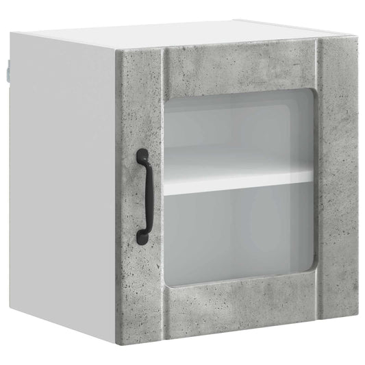 vidaXL Ραφιέρα τοίχου LUCCA Γκρι Σκυροδέματος 40 x 31 x 40 εκ.