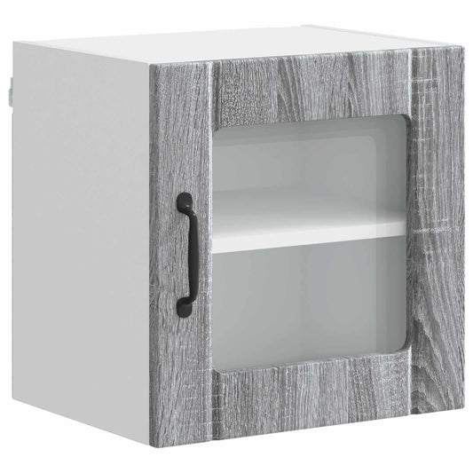vidaXL Ραφιέρα τοίχου LUCCA Γκρι Sonoma 40 x 31 x 40 εκ.