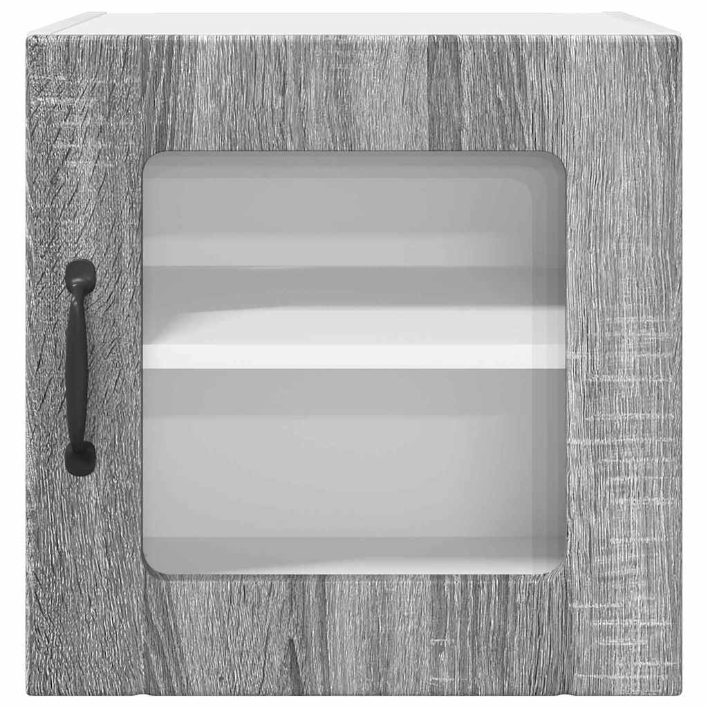 vidaXL Κρεμαστό ντουλάπι κουζίνας Γκρίζο Σονομα 40 x 31 x 40 εκ.