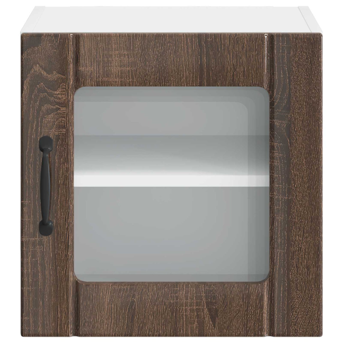 vidaXL Ραφιέρα τοίχου Lucca 2 pcs Καφέ Ξύλο Δρυός 40 x 31 x 40 εκ.