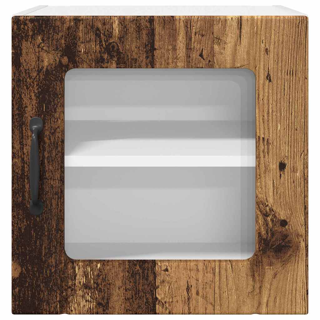 vidaXL Κρεμαστό ντουλάπι κουζίνας με ράφι Παλιό Ξύλο 40 x 31 x 40 εκ.