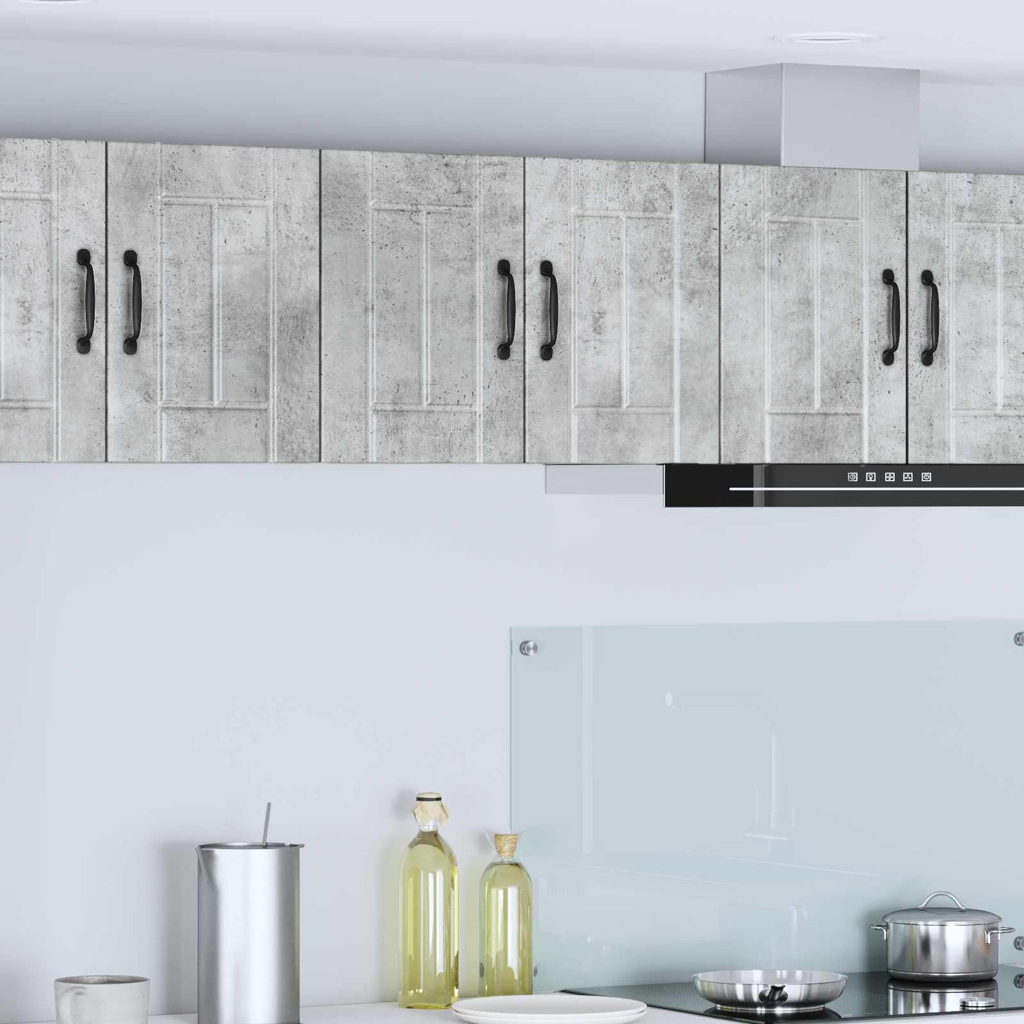 vidaXL Ντουλάπα Τοίχου Lucca Γκρι Σκυροδέματος 30 x 31 x 40 εκ.