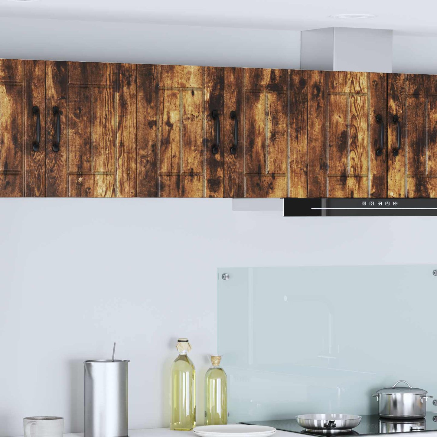 vidaXL Ντουλάπα Κουζίνας Καπνιστό Δρύς 30 x 31 x 40 εκ.