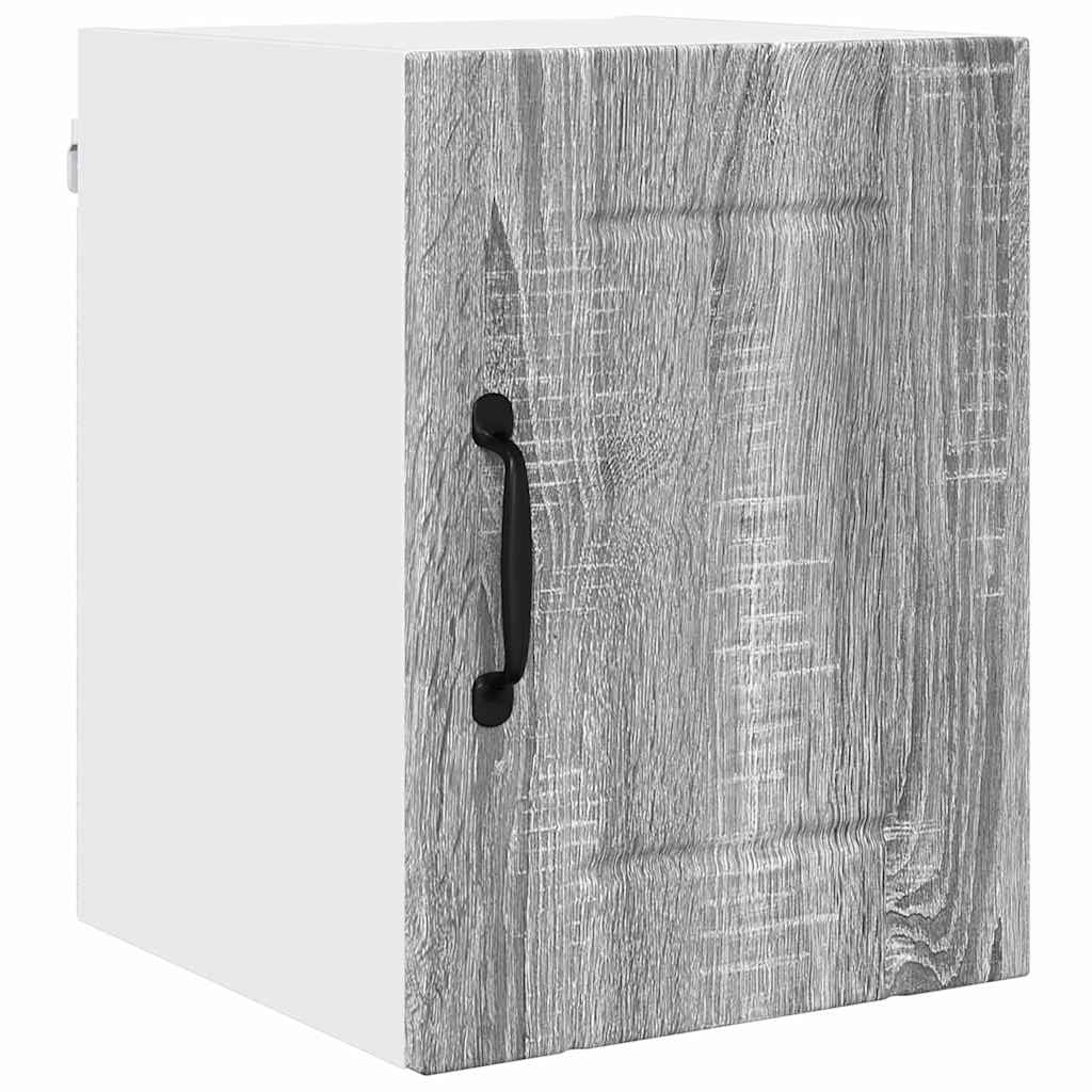 vidaXL Κρεμαστό ντουλάπι κουζίνας Γκρίζο Σονομα 30 x 31 x 40 εκ.