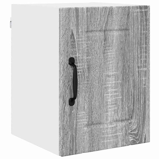 vidaXL Κρεμαστό ντουλάπι κουζίνας Γκρίζο Σονομα 30 x 31 x 40 εκ.