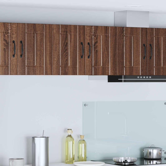vidaXL Ντουλάπα Τοίχου LUCCA Καφέ Ξύλο Δρυός 30 x 31 x 40 εκ.